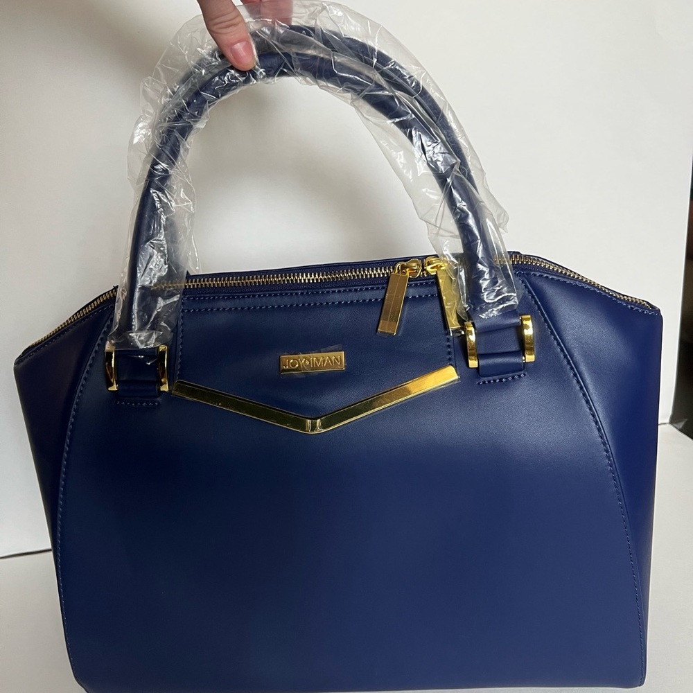 Roma Navy Blue Handbag